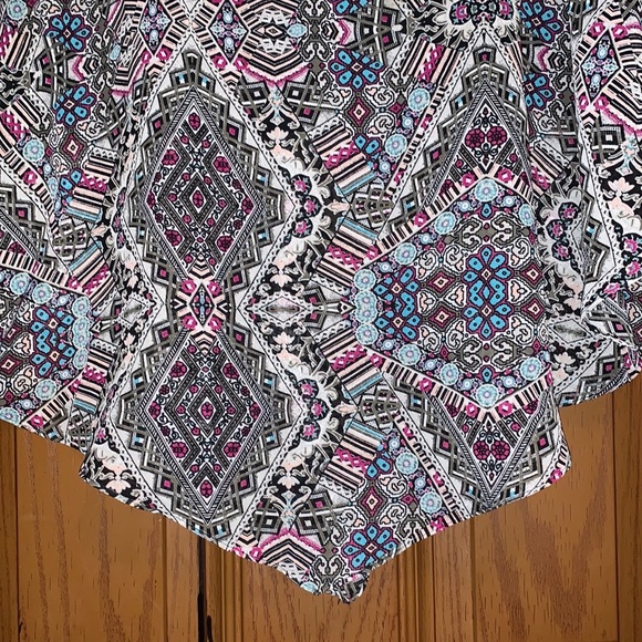 Maurices Multicolor & Multi Print Pull On Stretch Waist Chiffon Midi Skirt - Picture 9 of 15